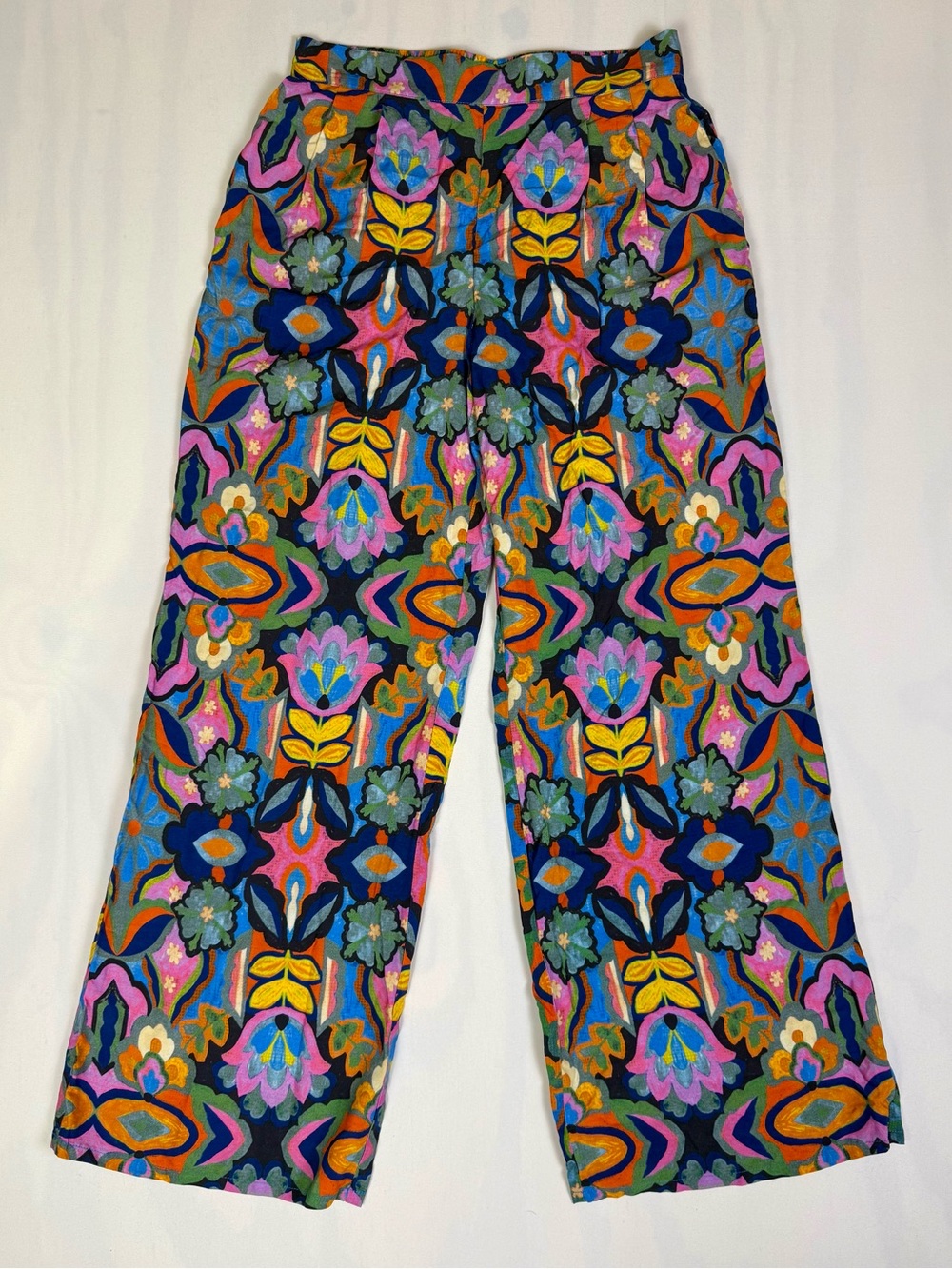 Philosophy Rayon Wide Leg Boho‎ Floral Print Palazzo Pants NWT Medium